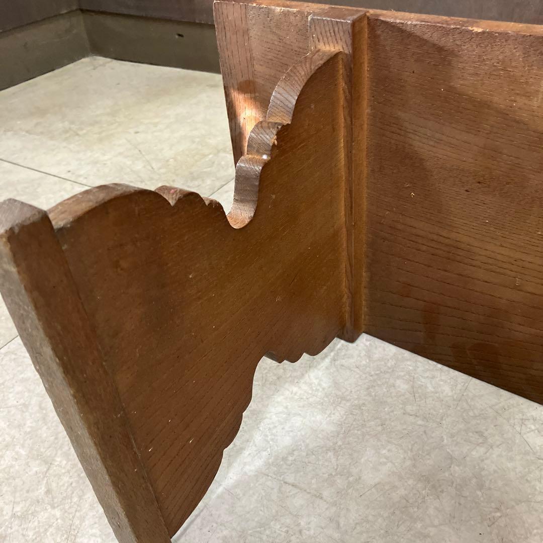 A-壁 昭和レトロ 文机 古家具 飾り台 花台 ローテーブル 無垢材 レトロ