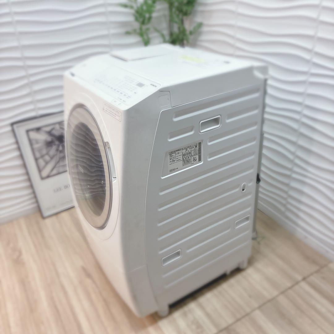 大阪府神戸市配達料無料！動作保証5ヶ月◇2023年◇日立◇ドラム式洗濯機12kg