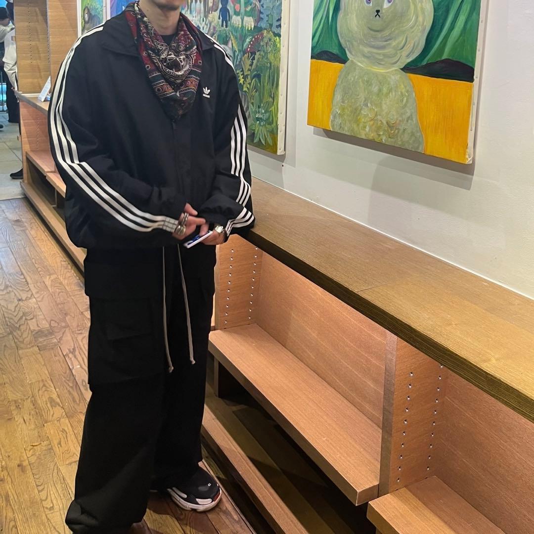 adilenium オーバーサイズトラックジャケット