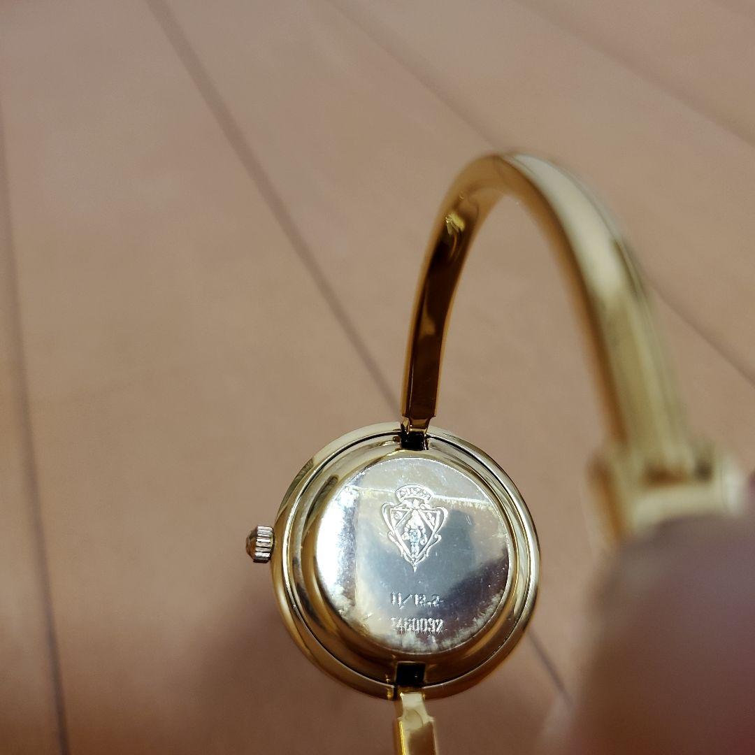 Gucciチェンジベゼルウォッチゴールドバングル