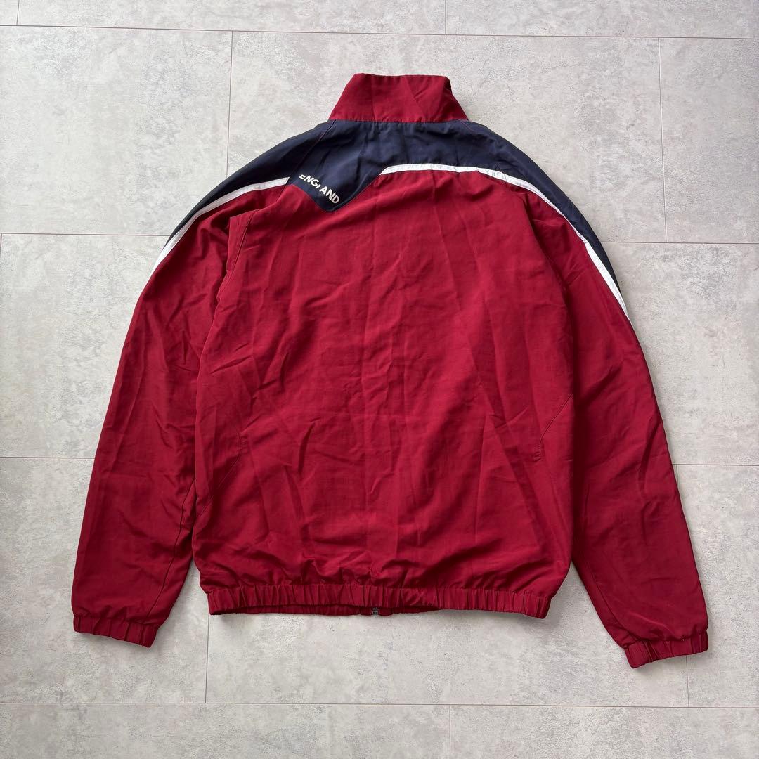 希少 00s アンブロ サッカー イングランド代表 ナイロンジャケット