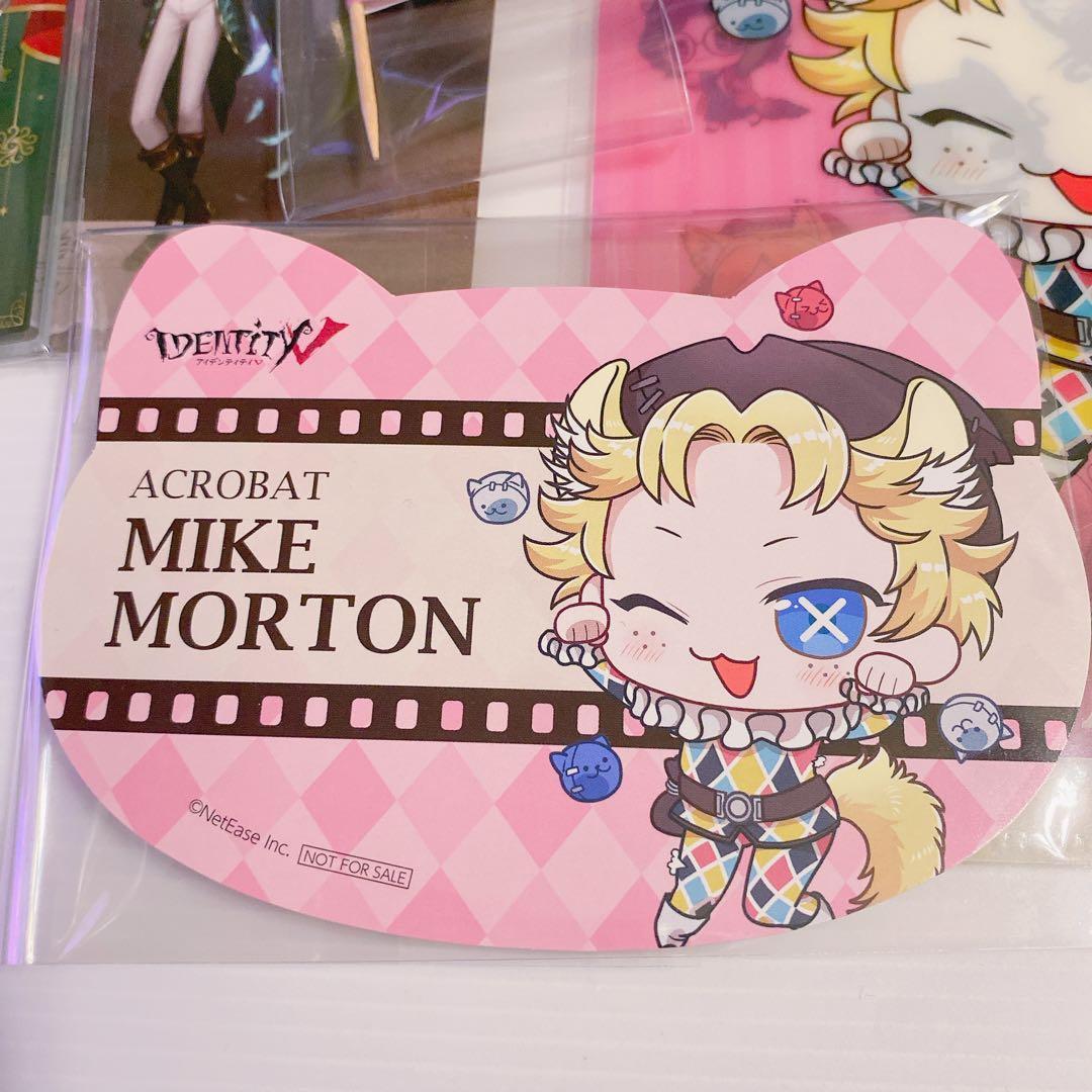 ナンジャ　第五人格 曲芸師 クリアファイル　コースター　フラッグ　5点セット