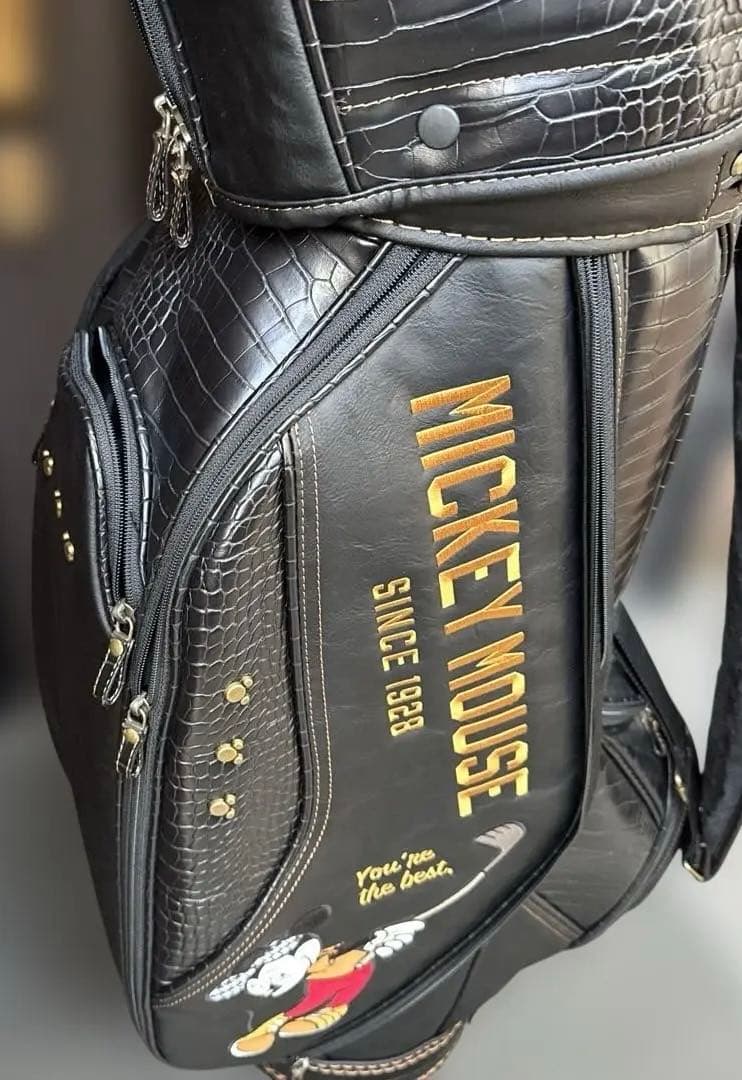 ミッキーマウス　キャディバック　ゴルフバック