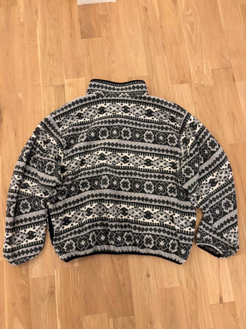 80〜90s エルエルビーン スナップT ノルディック柄