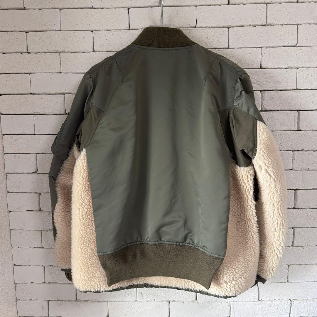 sacai 名品ma-1ブルゾン　サイズ１
