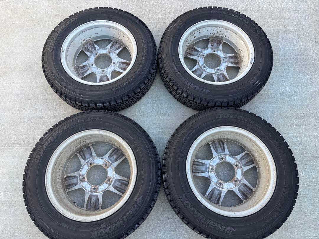 JB23 ジムニー 純正ホイール スタッドレスタイヤセット