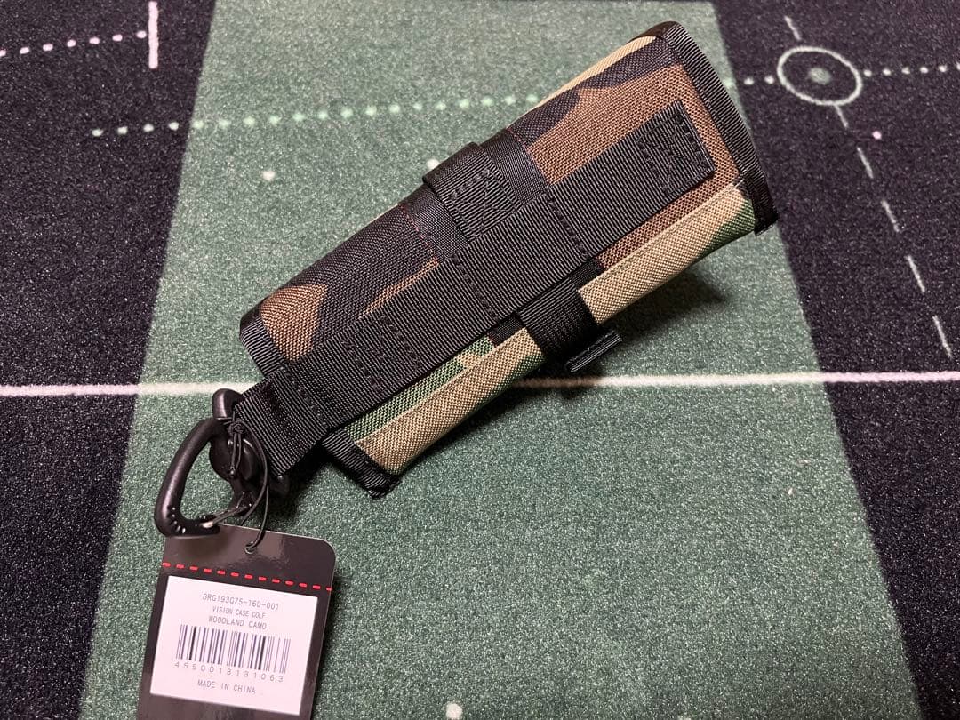 ブリーフィング　サングラスケース　ウッドランドカモ柄　ゴルフ