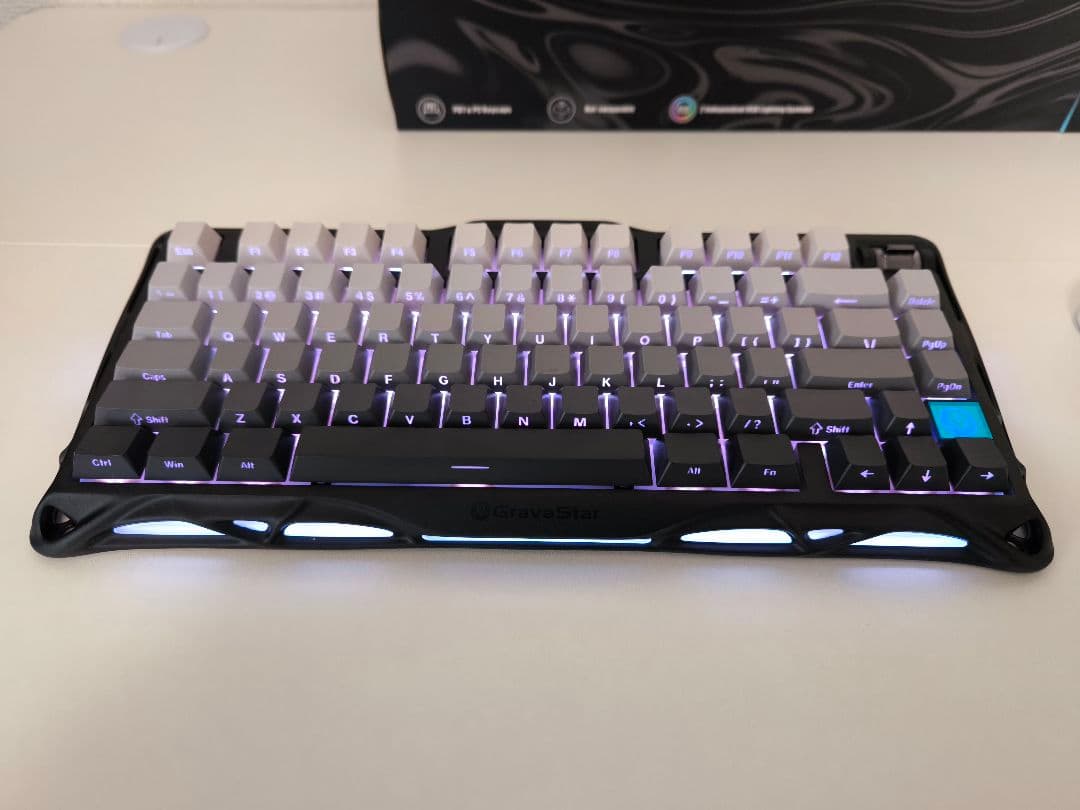 GraveStar MERCURY K1 RGBバックライトキーボード