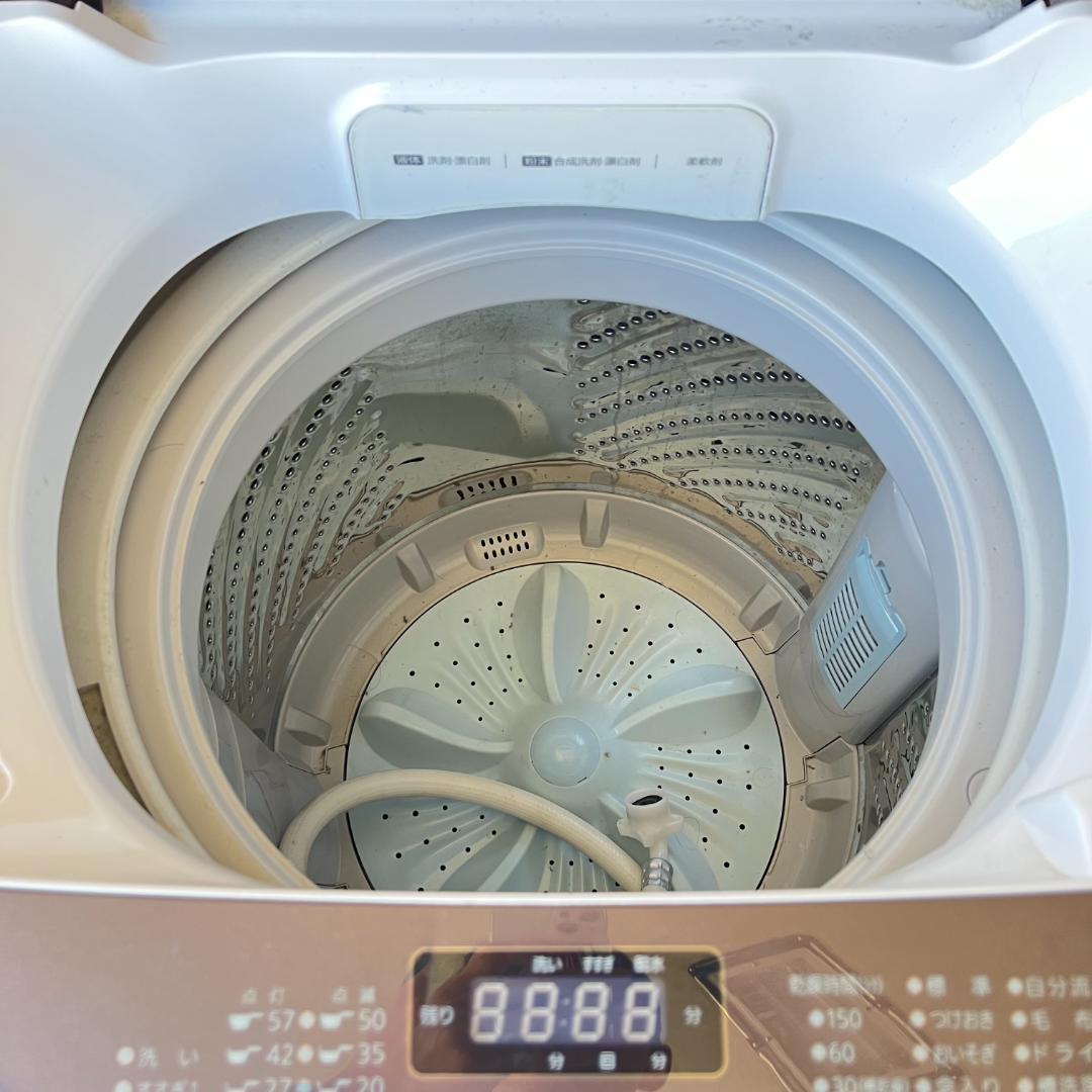 (3248W3)*洗濯機 ハイセンス 2021年 8㎏ HW-DG80A
