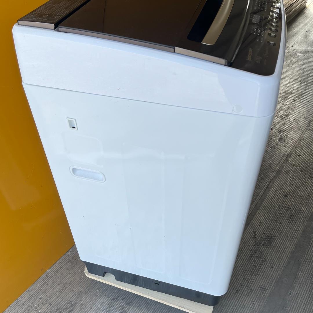 (3248W3)*洗濯機 ハイセンス 2021年 8㎏ HW-DG80A