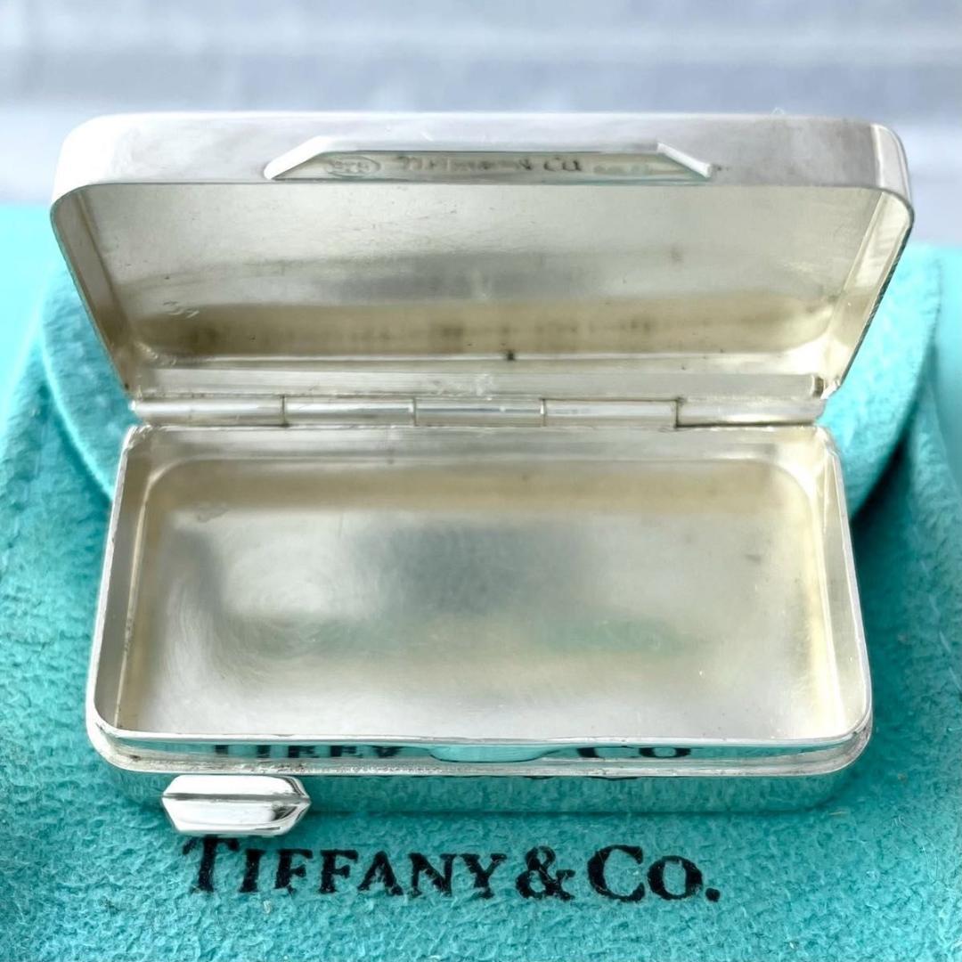 ティファニー アタッシュケース ピルケース 小物入れ シルバー RK7fe
