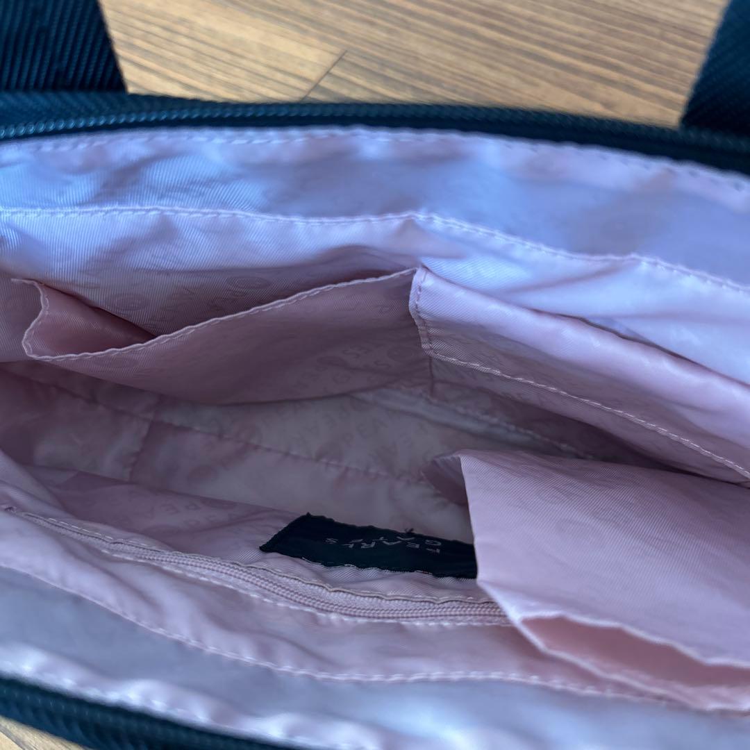 美品PEARLY GATES グレンチェックロゴ柄 カートバッグ