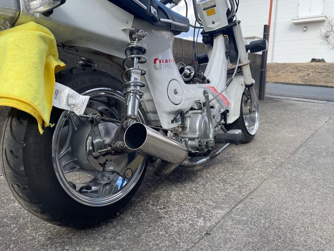 シャリー ステンレスマフラー ショート