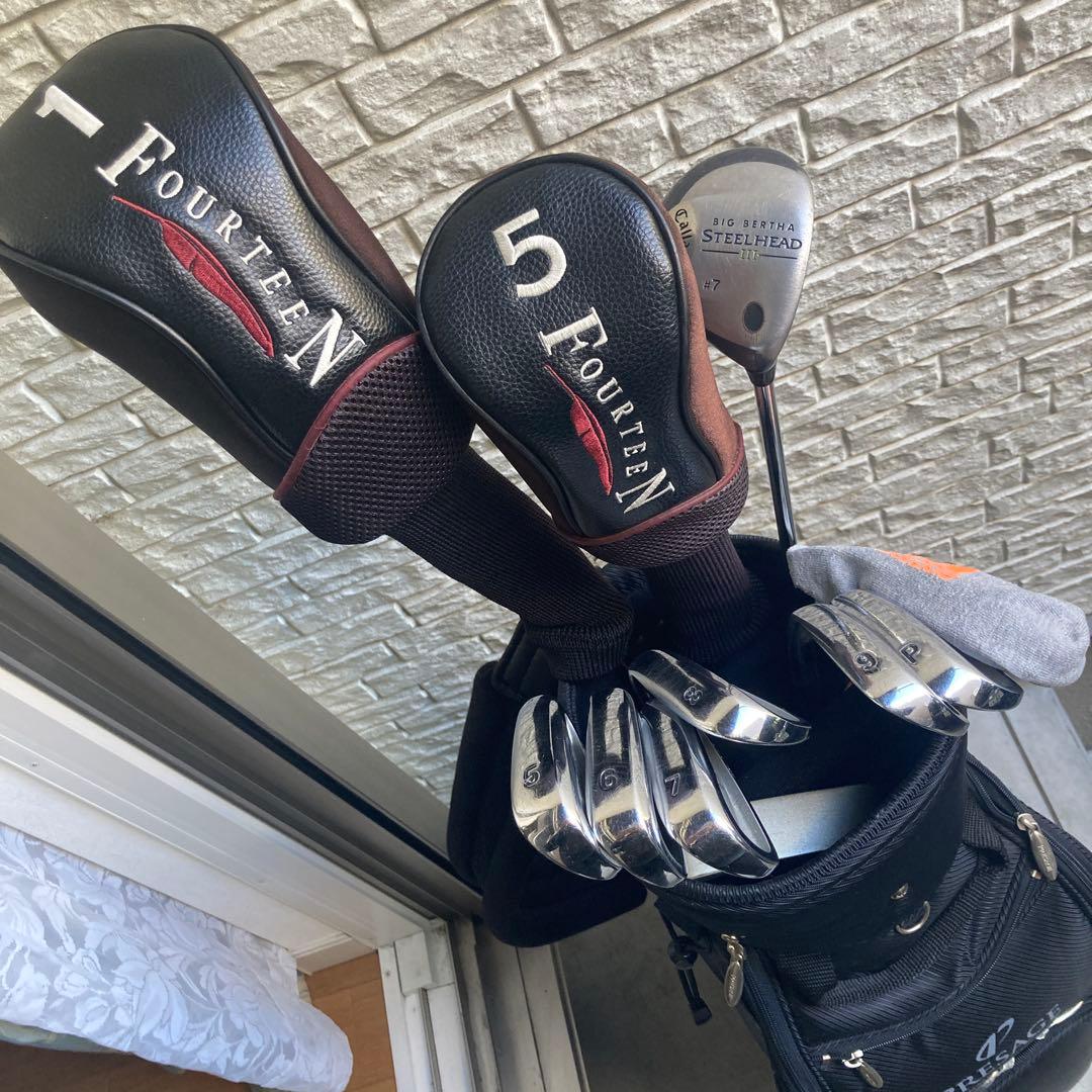 FOURTEEN Callaway ゴルフクラブ11本 + キャディーバッグ