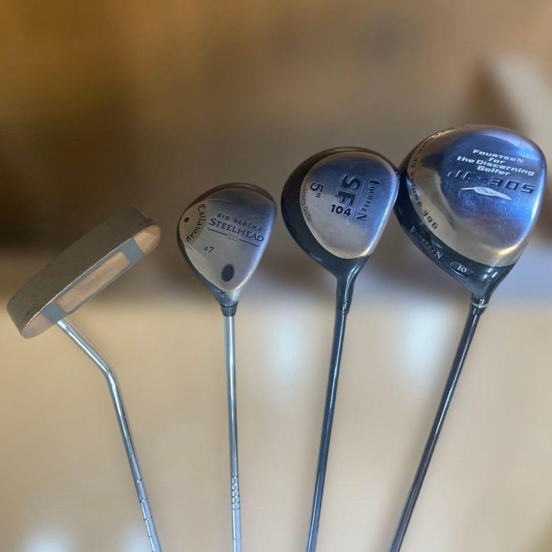 FOURTEEN Callaway ゴルフクラブ11本 + キャディーバッグ