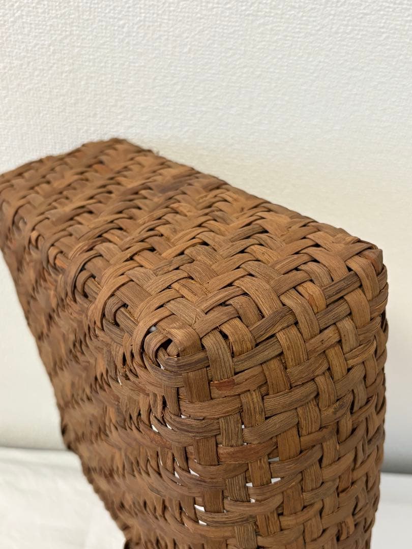 M*O様 特価❗️山葡萄 かごバッグ 未使用品 かご 籠 山ぶどう 職人 手編み