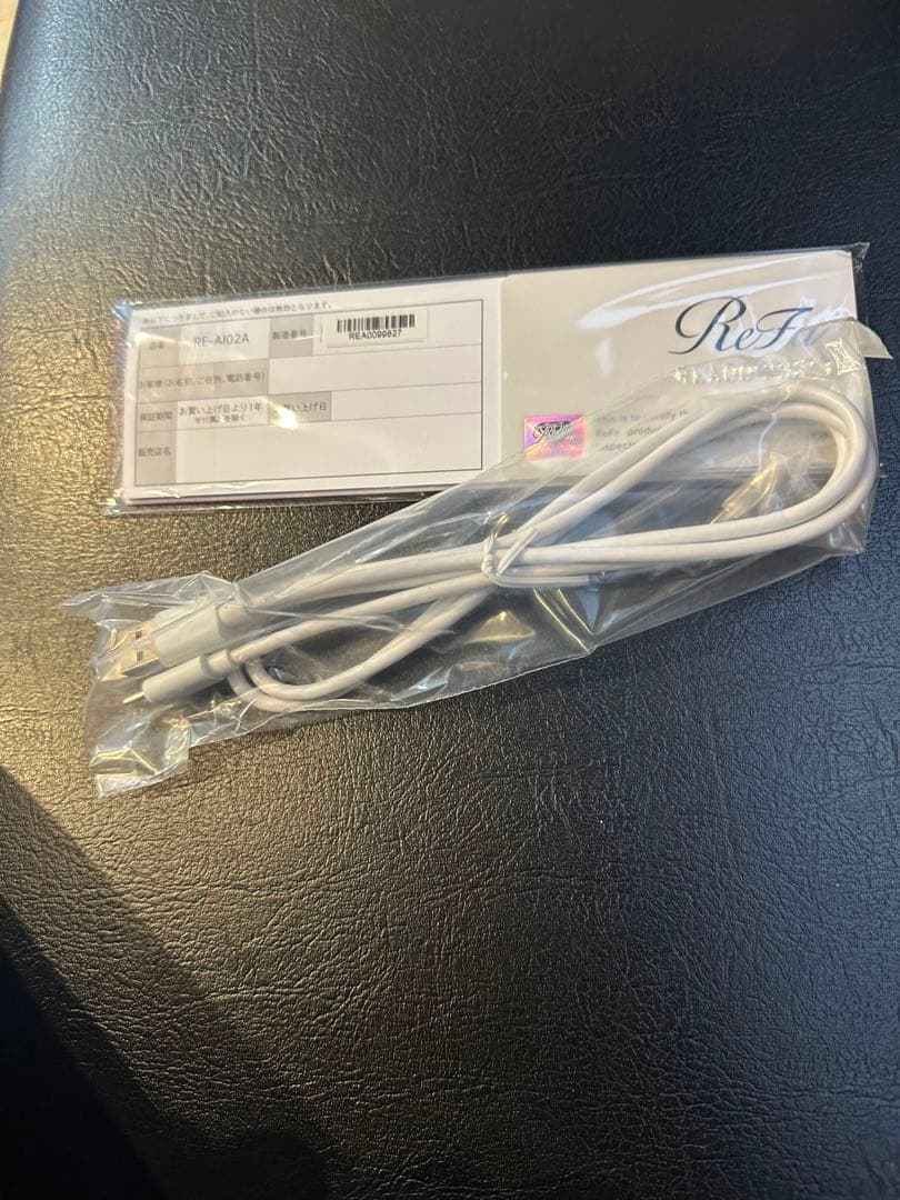 ReFe リファ　ミニアイロン　ホワイト　新品未使用