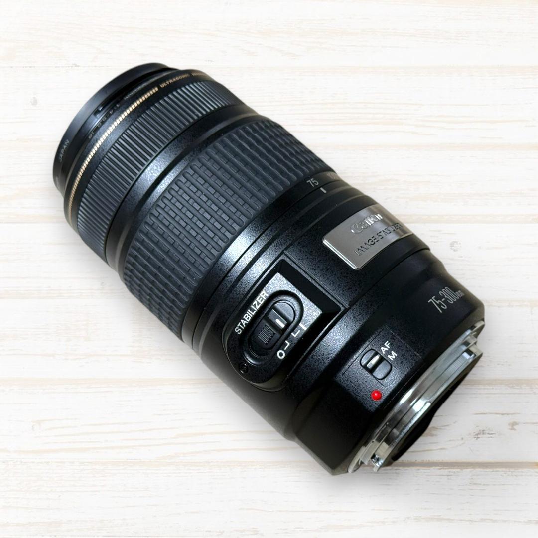 Canon 望遠レンズ EF 75-300mm F4-5.6 IS USM