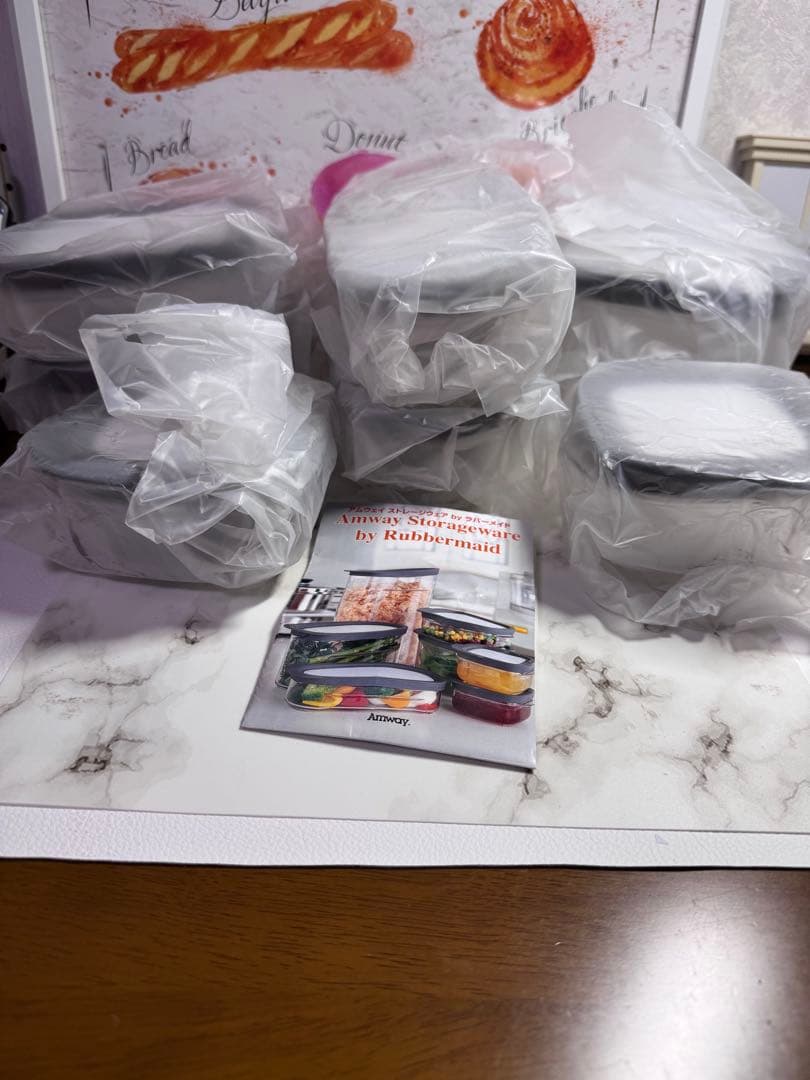 アムウェイストレージウェアby ラバーメイド　タッパー　7個セット　新品　未使用