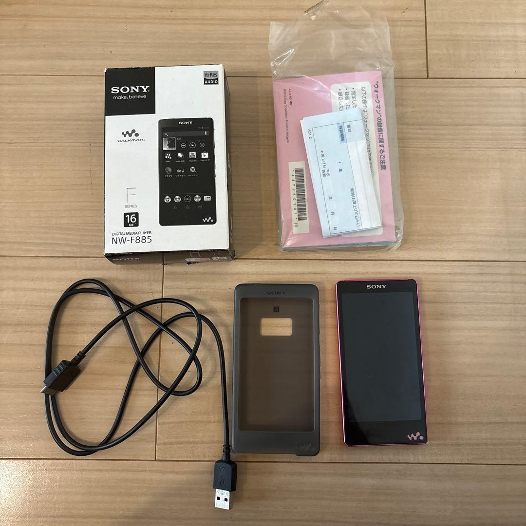 【美品】SONY ウォークマン NW-F885 16GB Fシリーズ 動作確認済