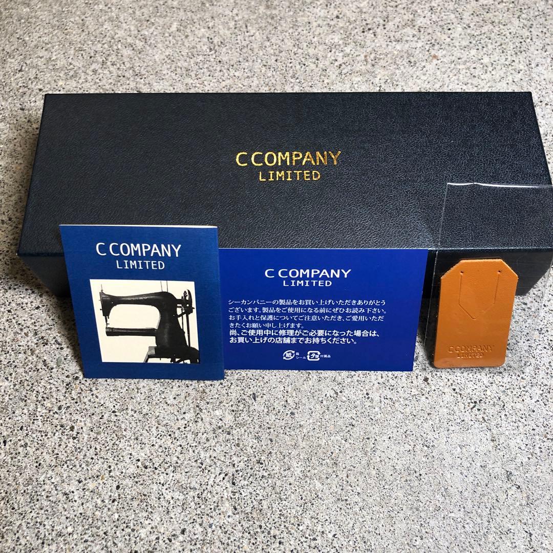 C COMPANY ルポ ペンケース ダークブラウン　　　　本革 美品