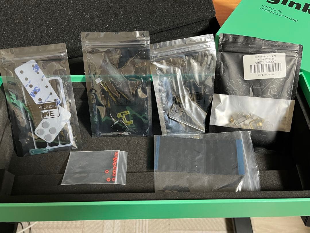 自作キーボード gingo65 / Holy Panda / GMK a