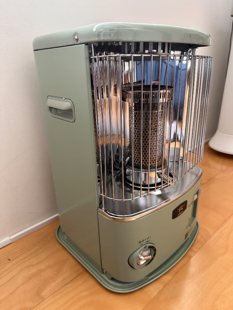アラジン 石油ストーブ CAP-U2801 グリーン／2024年購入／取説あり