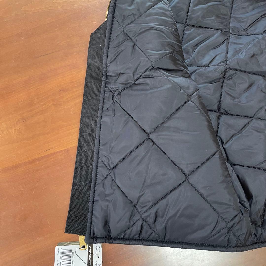 ★CARHATT ダックベスト V01 BLK Lサイズ★黒★デッドストック★