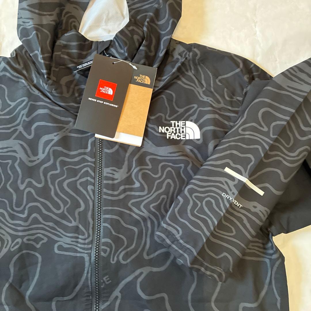 The North Face 地形模様 ナイロンジャケット 新品未使用タグ付き