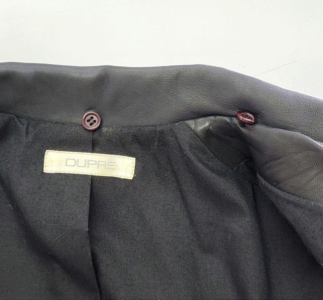 DUPRE　レザージャケット　ラム子羊革