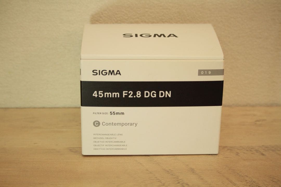 SIGMA 45mm F2.8 DG DN レンズ　ソニーEマウント