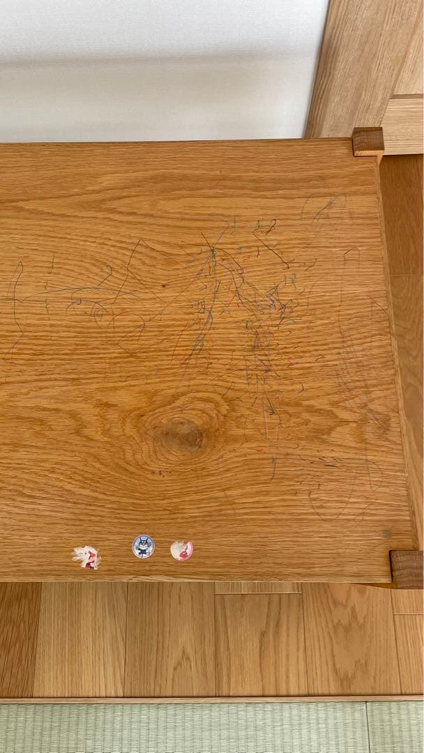 ナチュラルウッド 木製テーブル