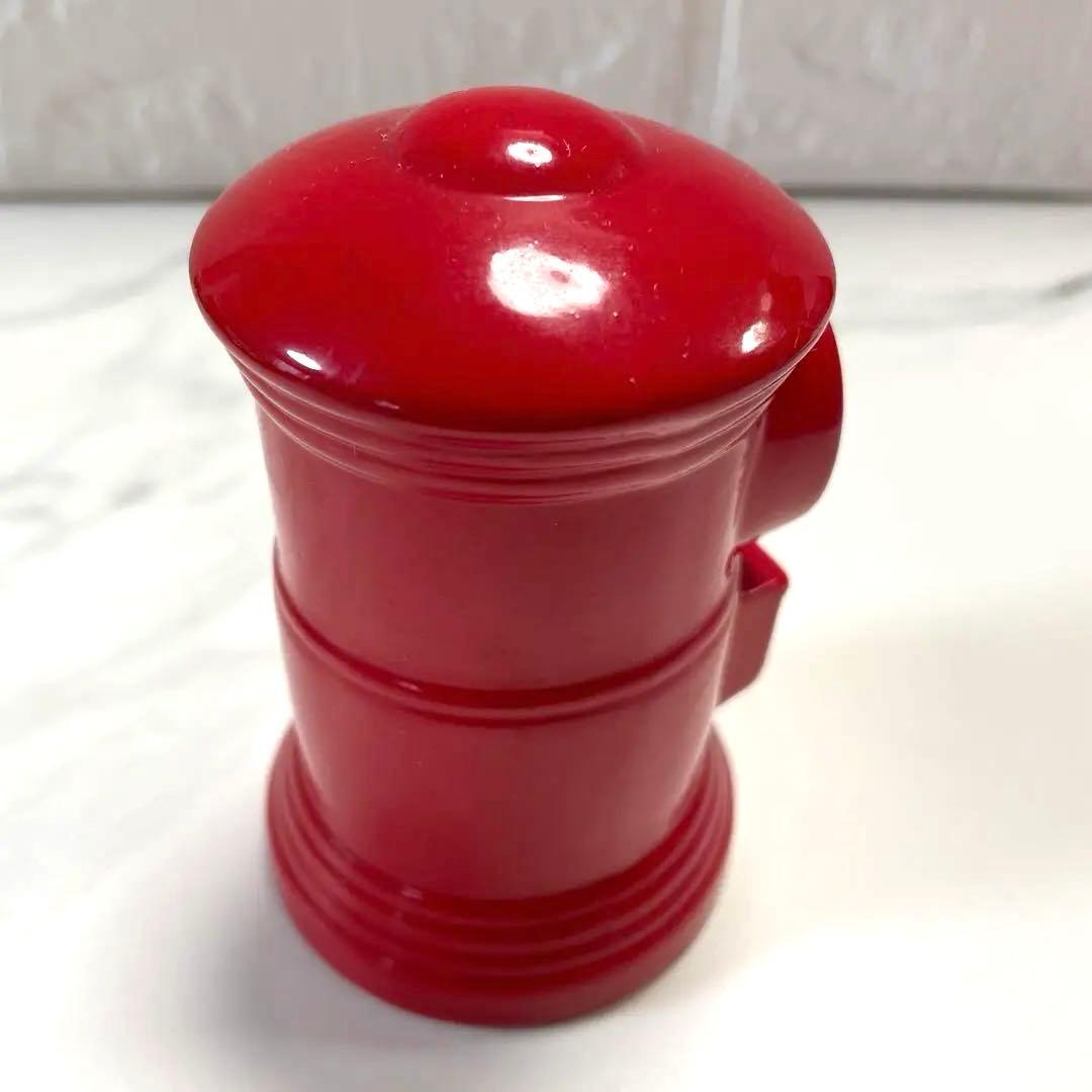 ポスト　陶器製　赤いポスト30cm20cm10cm 匿名配送　郵便ポスト　貯金箱