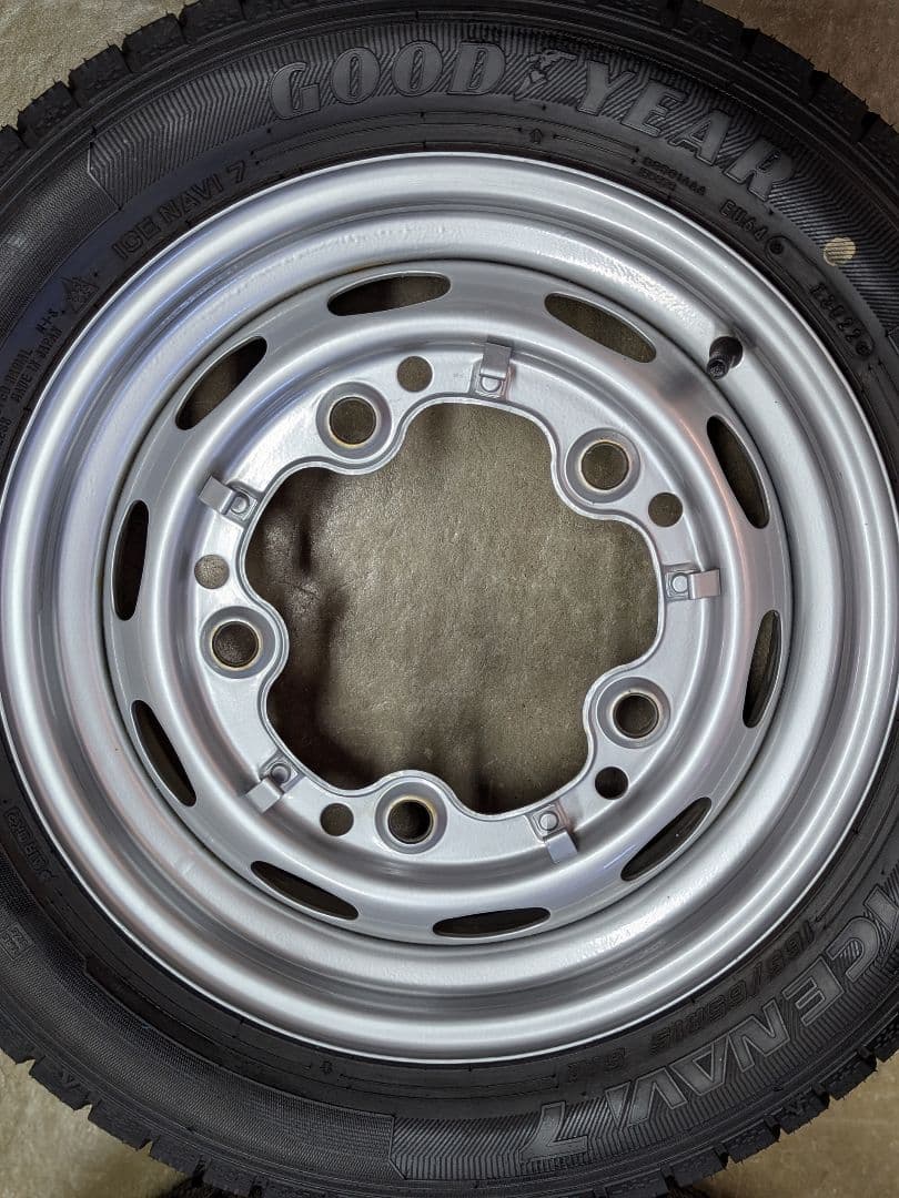 値下げ空冷ビートル 純正タイプホイール スタッドレス 4本 即使用可 使用期間少