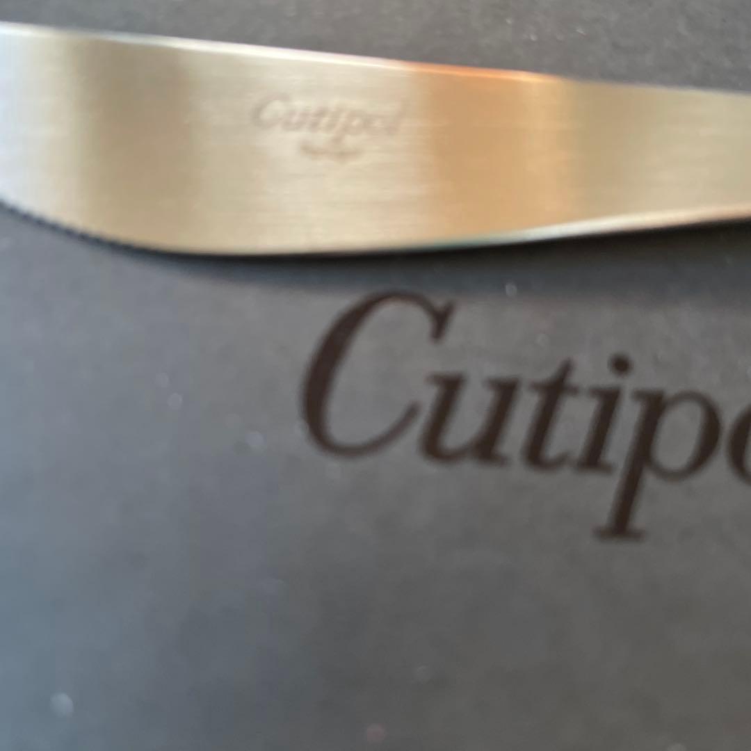 クチポール　cutipol GOA 赤マット　ディナーカトラリー6点セット