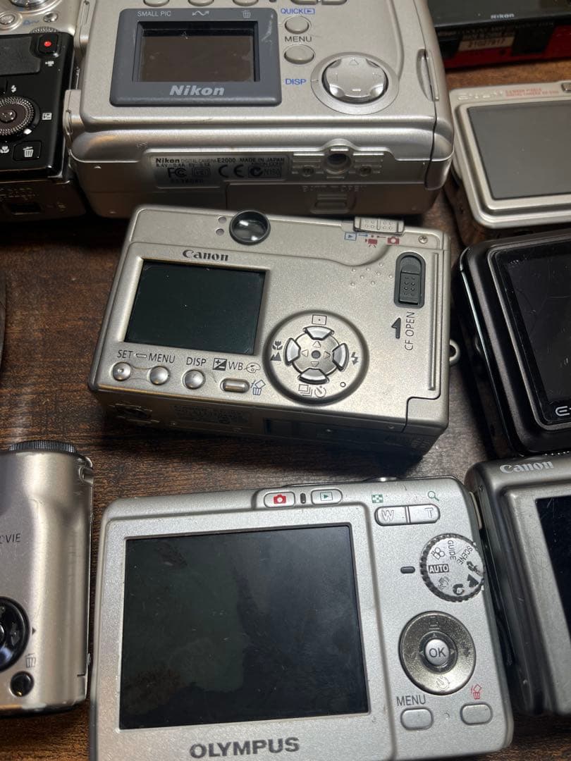 デジカメ ジャンク まとめ 12台