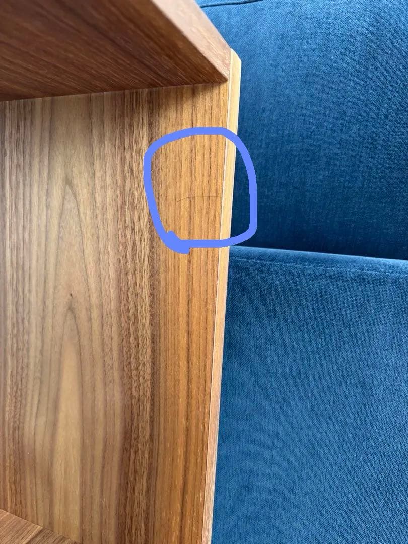 【無印良品】スタッキングシェルフ 2段×1列 ウォールナット