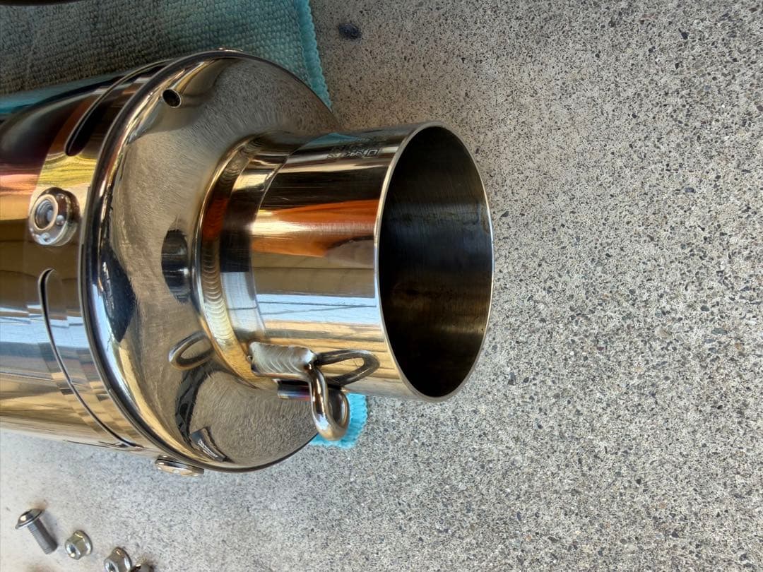 モンキー125ヨシムラ機械曲サイクロン