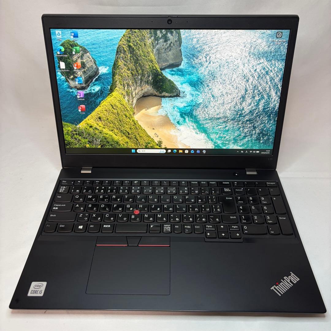 美品 ThinkPad L15 Gen1 10世代 i5 8GB 256GB
