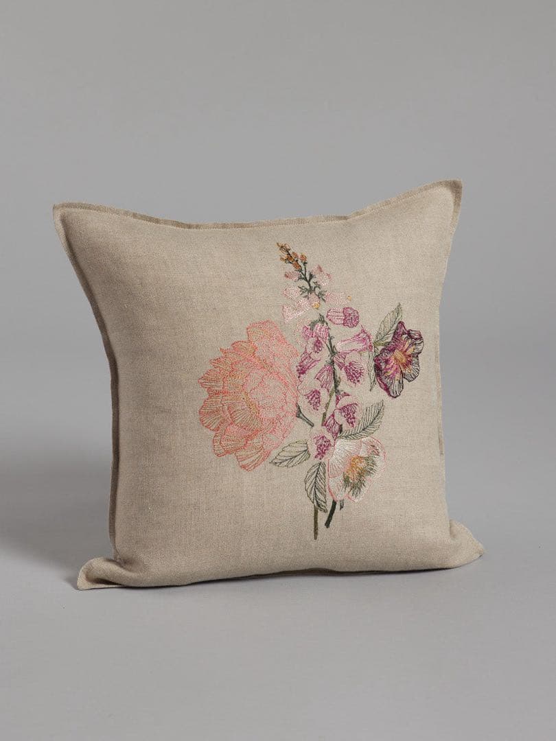 Coral & Tuskクッションカバー 40x40 Blush Bouquet