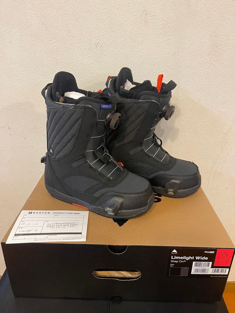 24-25 Burton バートン ライムライト ステップオン ワイド 24.5