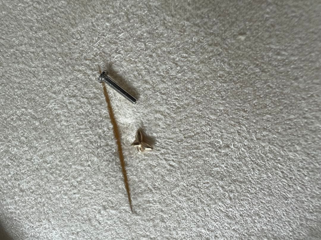 ピコレット　バタフライ　ピアス　picollet 2点セット