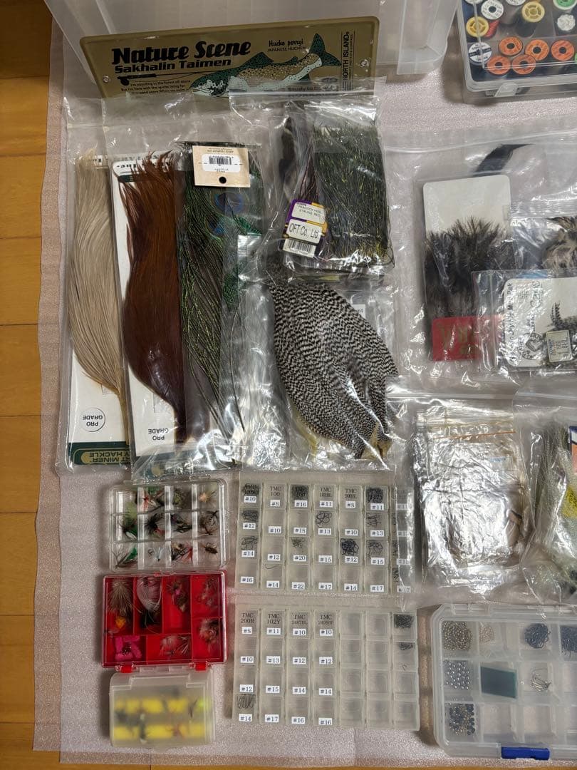 フライフィッシング FLY fishing マテリアル