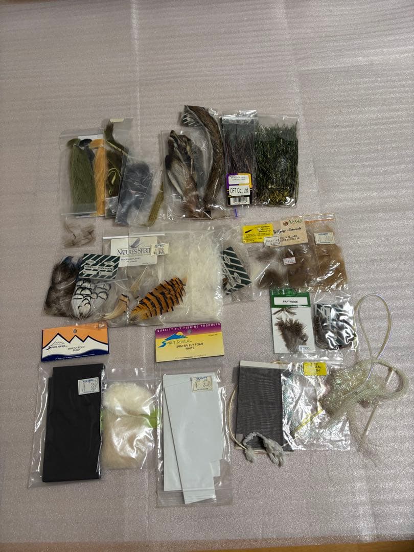 フライフィッシング FLY fishing マテリアル