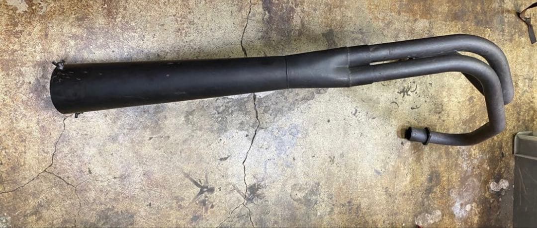 新河岸メガホン　シンガシメガホン　cb250t cb400t マフラー