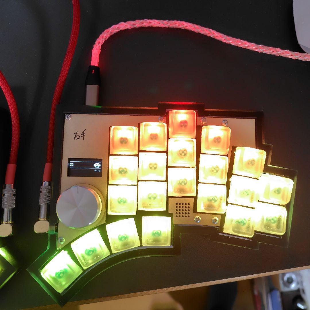 自作キーボード　KLOR