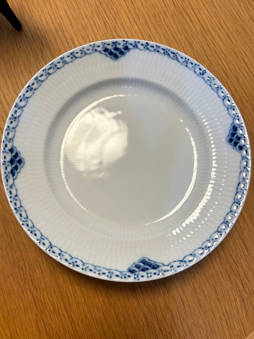 ロイヤルコペンハーゲンプリンセスブルー ディーププレート５枚