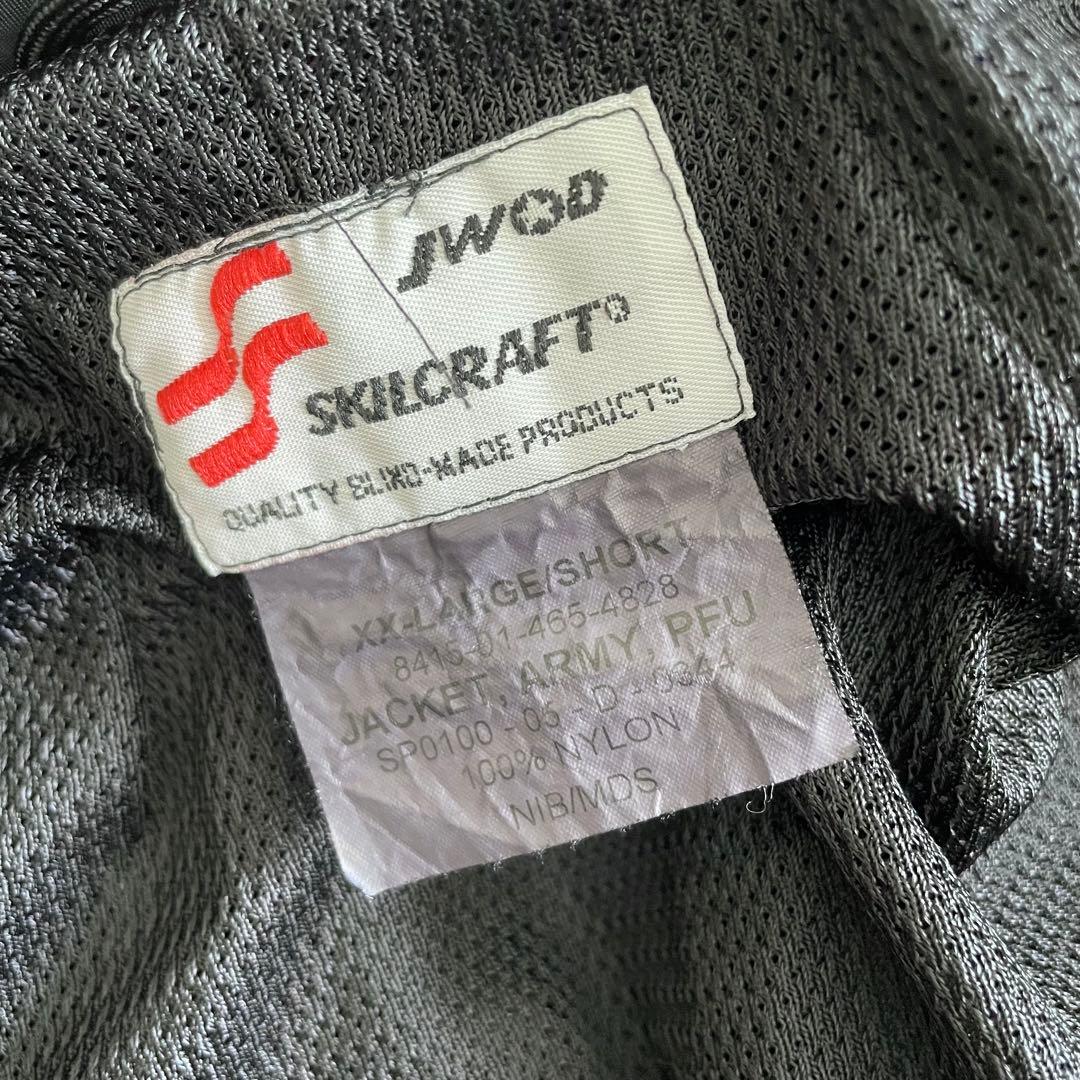 美品 XXL Waiper inc US ARMY IPFU JACKET黒染め