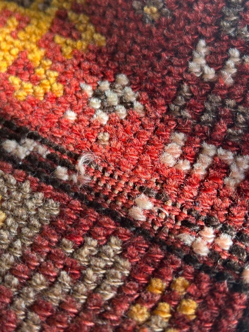 Earth color トルコ　ヴィンテージ　ラグ　トルコラグ　ウール