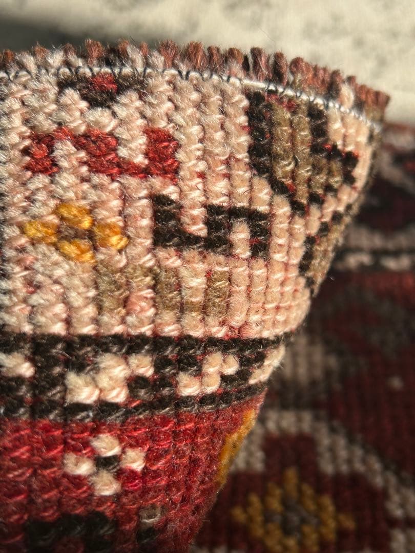 Earth color トルコ　ヴィンテージ　ラグ　トルコラグ　ウール